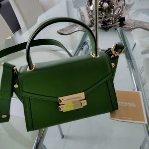 AUTHENTIC MIchael Kors mini satchel dau/party bag , crossbody or Hide bag
